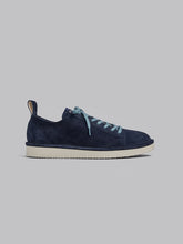 Carica l'immagine nel visualizzatore di Gallery, SCARPA ALLACCIATA P01 UOMO IN SUEDE NOTTE