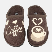 Carica l'immagine nel visualizzatore di Gallery, Coffee Time Sabot Unisex braunmeliert