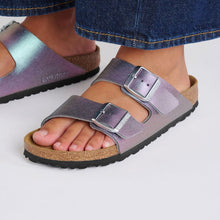 Carica l'immagine nel visualizzatore di Gallery, Arizona Birko-Flor goffrata - Saffiano Iridescent Viola