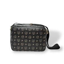 Carica l'immagine nel visualizzatore di Gallery, Borsa A Spalla Heritage Logo Embossed Nero