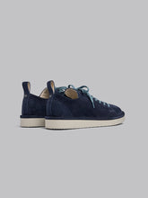 Carica l'immagine nel visualizzatore di Gallery, SCARPA ALLACCIATA P01 UOMO IN SUEDE NOTTE