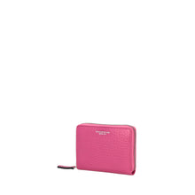 Carica l'immagine nel visualizzatore di Gallery, PORTAFOGLIO PICCOLO CON ZIP FUXIA
