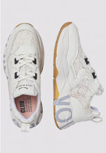 Carica l'immagine nel visualizzatore di Gallery, CLUB 105 Sneakers Pelle Bianca e pizzo