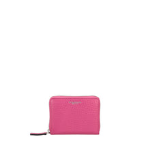 Carica l'immagine nel visualizzatore di Gallery, PORTAFOGLIO PICCOLO CON ZIP FUXIA