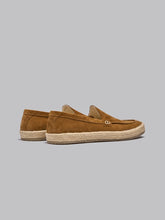 Carica l'immagine nel visualizzatore di Gallery, SLIP-ON S29 UOMO IN SUEDE CON SUOLA IN CORDA BRONZO