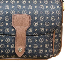 Carica l'immagine nel visualizzatore di Gallery, Borsa A Spalla Heritage Logo Classic Nero/lacca