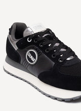 Carica l'immagine nel visualizzatore di Gallery, Colmar Sneakers donna Travis Authentic suola alta Nero