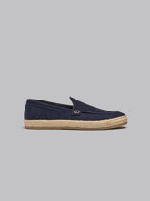 Carica l'immagine nel visualizzatore di Gallery, SLIP-ON S29 UOMO IN SUEDE CON SUOLA IN CORDA BLU