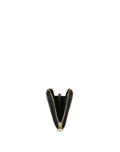 Carica l'immagine nel visualizzatore di Gallery, Linea Heritage Portafoglio Zip Around Heritage Logo Embossed Nero