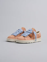 Carica l'immagine nel visualizzatore di Gallery, SCARPA ALLACCIATA DONNA P001 IN CAMOSCIO NUDE