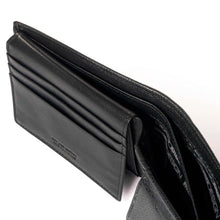 Carica l'immagine nel visualizzatore di Gallery, Momodesign portafoglio con portamonete Dollaro in vera pelle nero