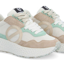 Carica l'immagine nel visualizzatore di Gallery, CARTER JOGGER W BEIGE/BIANCO SPORCO/VERDE