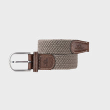 Carica l'immagine nel visualizzatore di Gallery, Cintura elastica intrecciata Taupe beige