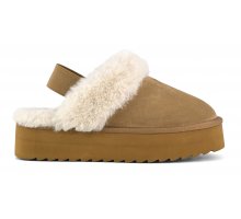 Carica l'immagine nel visualizzatore di Gallery, PLATFORM SLIPPER TAN