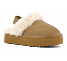 Carica l'immagine nel visualizzatore di Gallery, PLATFORM SLIPPER TAN