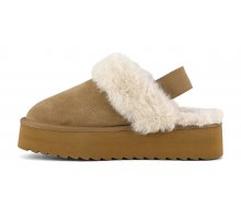 Carica l'immagine nel visualizzatore di Gallery, PLATFORM SLIPPER TAN