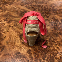 Carica l'immagine nel visualizzatore di Gallery, CARNOT SKIN ESPADRILLAS ANNODATA IN CAMOSCIO CORALLO