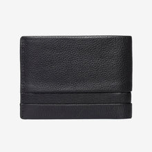 Carica l'immagine nel visualizzatore di Gallery, Momodesign portafoglio Dollaro in vera pelle nero