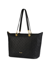 Carica l'immagine nel visualizzatore di Gallery, Shopping Bag Heritage Logo Embossed Nero
