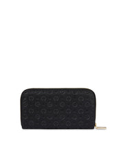 Carica l'immagine nel visualizzatore di Gallery, Linea Heritage Portafoglio Zip Around Heritage Logo Embossed Nero
