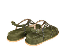 Carica l'immagine nel visualizzatore di Gallery, ALMA EN PENA Sandalo Suede Khaki
