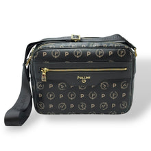 Carica l'immagine nel visualizzatore di Gallery, Borsa A Spalla Heritage Logo Embossed Nero
