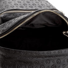 Carica l'immagine nel visualizzatore di Gallery, Zaino Eritage Embossed Logo  Nero/nero
