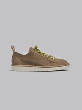 Carica l&#39;immagine nel visualizzatore di Gallery, SCARPA ALLACCIATA P01 UOMO IN SUEDE VINTAGE KHAKI

