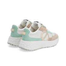 Carica l'immagine nel visualizzatore di Gallery, CARTER JOGGER W BEIGE/BIANCO SPORCO/VERDE
