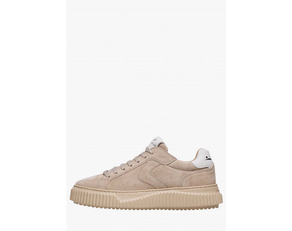 LIPARI Sneakers in suede Beige
