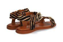 Carica l'immagine nel visualizzatore di Gallery, ALPE Woman zebrato beige moro
