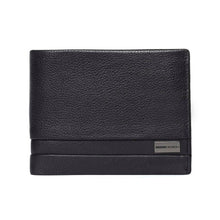 Carica l'immagine nel visualizzatore di Gallery, Momodesign portafoglio con portamonete Dollaro in vera pelle nero
