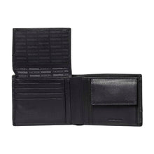 Carica l'immagine nel visualizzatore di Gallery, Momodesign portafoglio con portamonete Dollaro in vera pelle nero
