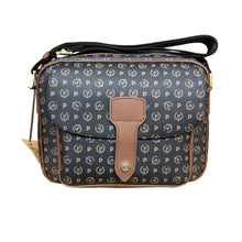 Carica l'immagine nel visualizzatore di Gallery, Borsa A Spalla Heritage Logo Classic Nero/lacca
