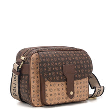 Carica l'immagine nel visualizzatore di Gallery, Borsa A Spalla Heritage HOBO Classic Marrone Crema Marrone
