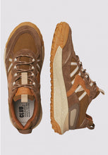 Carica l'immagine nel visualizzatore di Gallery, CLUB ACT 2 M. Sneakers in suede e tessuto Marrone

