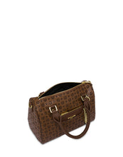 Carica l'immagine nel visualizzatore di Gallery, Linea Heritage Borsa A Mano con tracolla Tan/marrone
