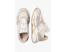 Carica l&#39;immagine nel visualizzatore di Gallery, CLUB119. Sneakers in suede e sintetico Beige
