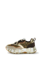 Carica l'immagine nel visualizzatore di Gallery, CLUB105. Sneakers Light Beige Dark Brown
