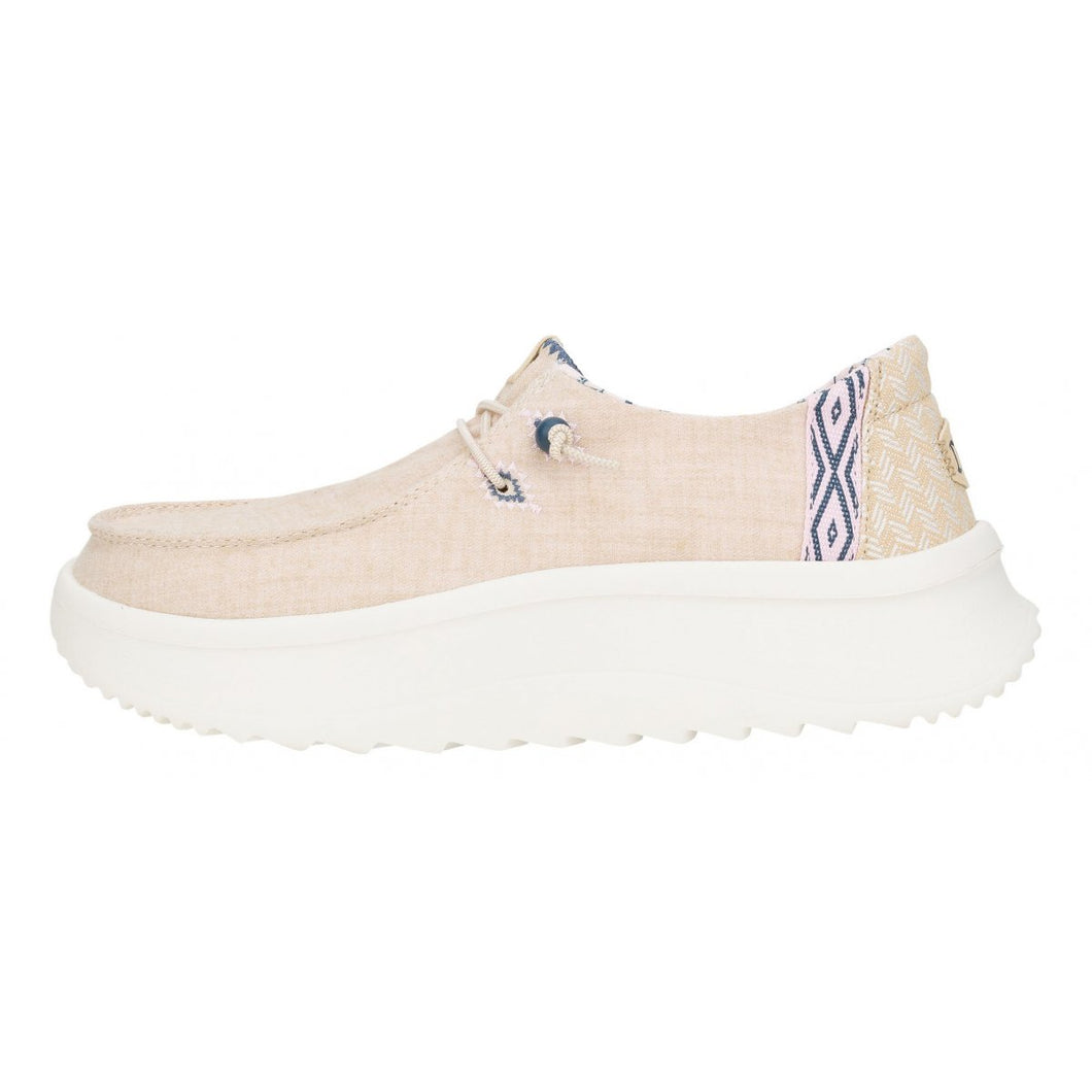 Wendy peak chambray woven Tan
