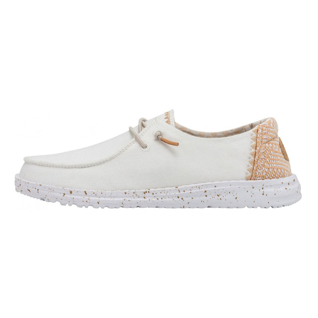 Wendy chambray woven White Sand