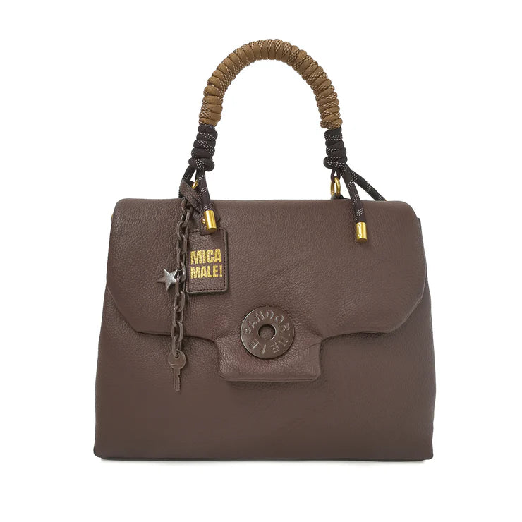 Borsa a spalla media Alex Bag colore testa di moro