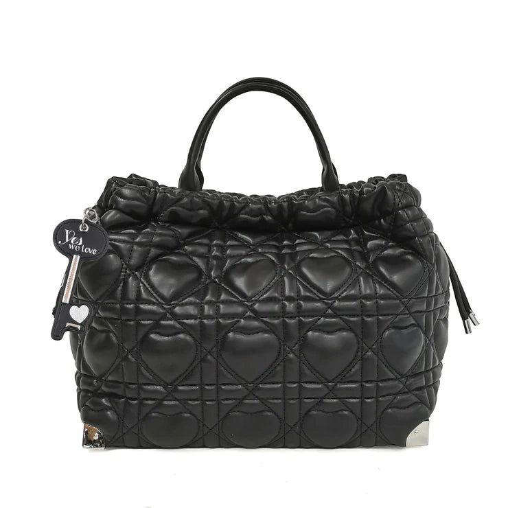 Borsa a mano Love Bucket colore nero