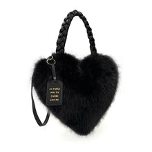 Carica l&#39;immagine nel visualizzatore di Gallery, Borsa cuore Heart colore nero
