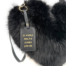 Carica l&#39;immagine nel visualizzatore di Gallery, Borsa cuore Heart colore nero
