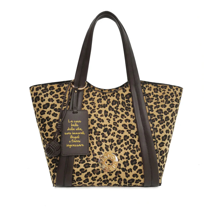 Shopping grande Vicky colore maculato
