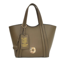 Carica l&#39;immagine nel visualizzatore di Gallery, Shopping grande Vicky colore verde militare
