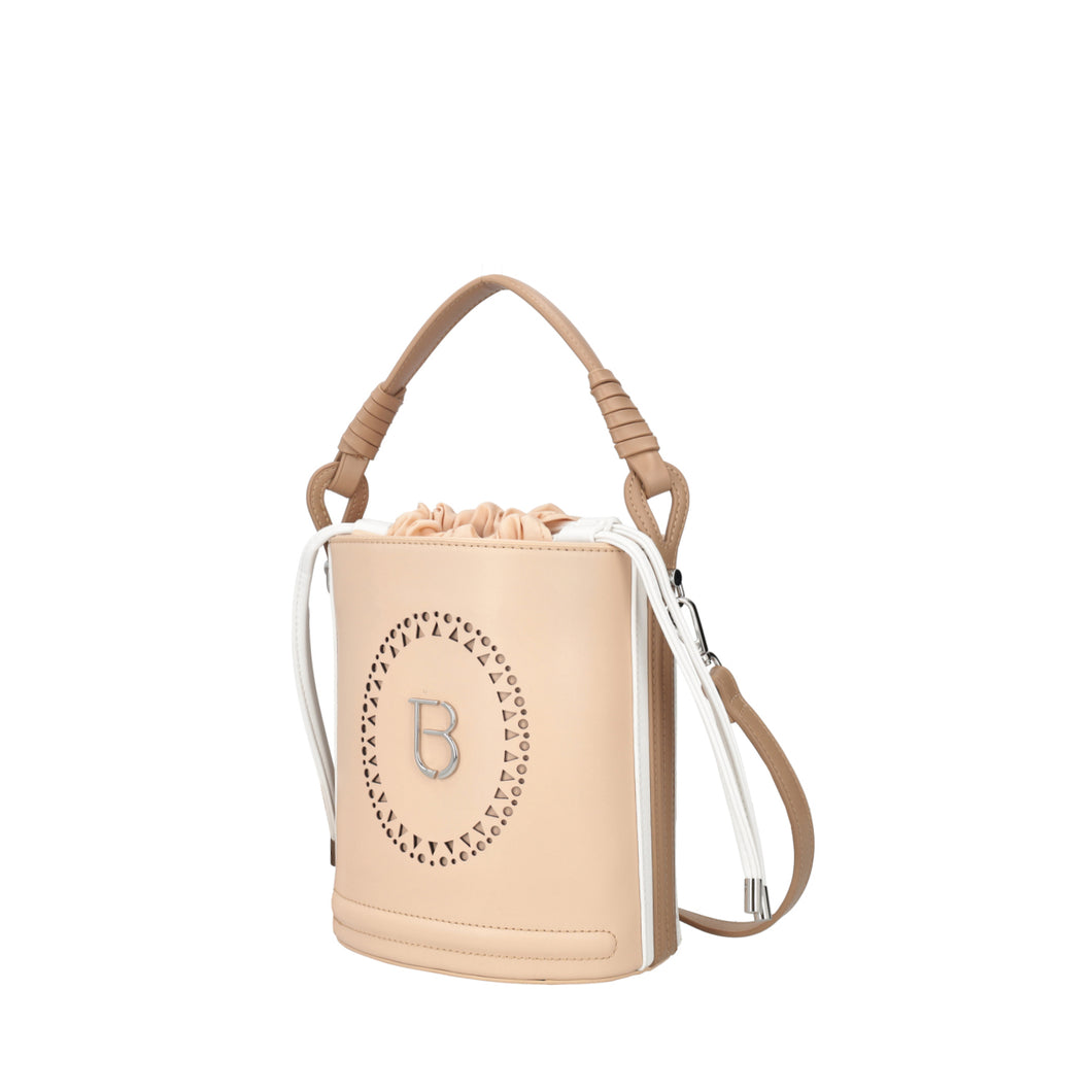 SECCHIELLO ORTENSIA CON TRACOLLA COLORE BEIGE