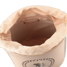 Carica l&#39;immagine nel visualizzatore di Gallery, SECCHIELLO ORTENSIA CON TRACOLLA COLORE BEIGE
