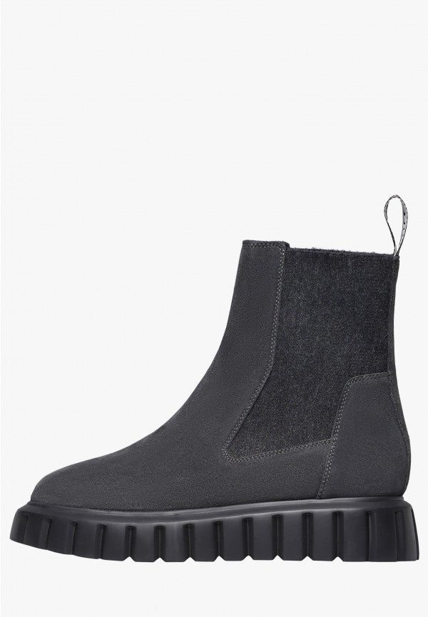GRENELLE CHELSEA Stivaletti in suede Antracite
